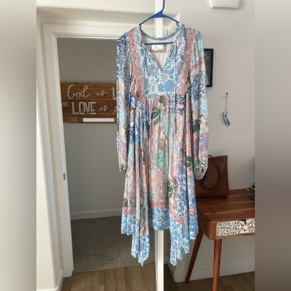 Anthropologie Dresses & Skirts - Anthropologie Floral Bohemian Long Sleeve Dress
